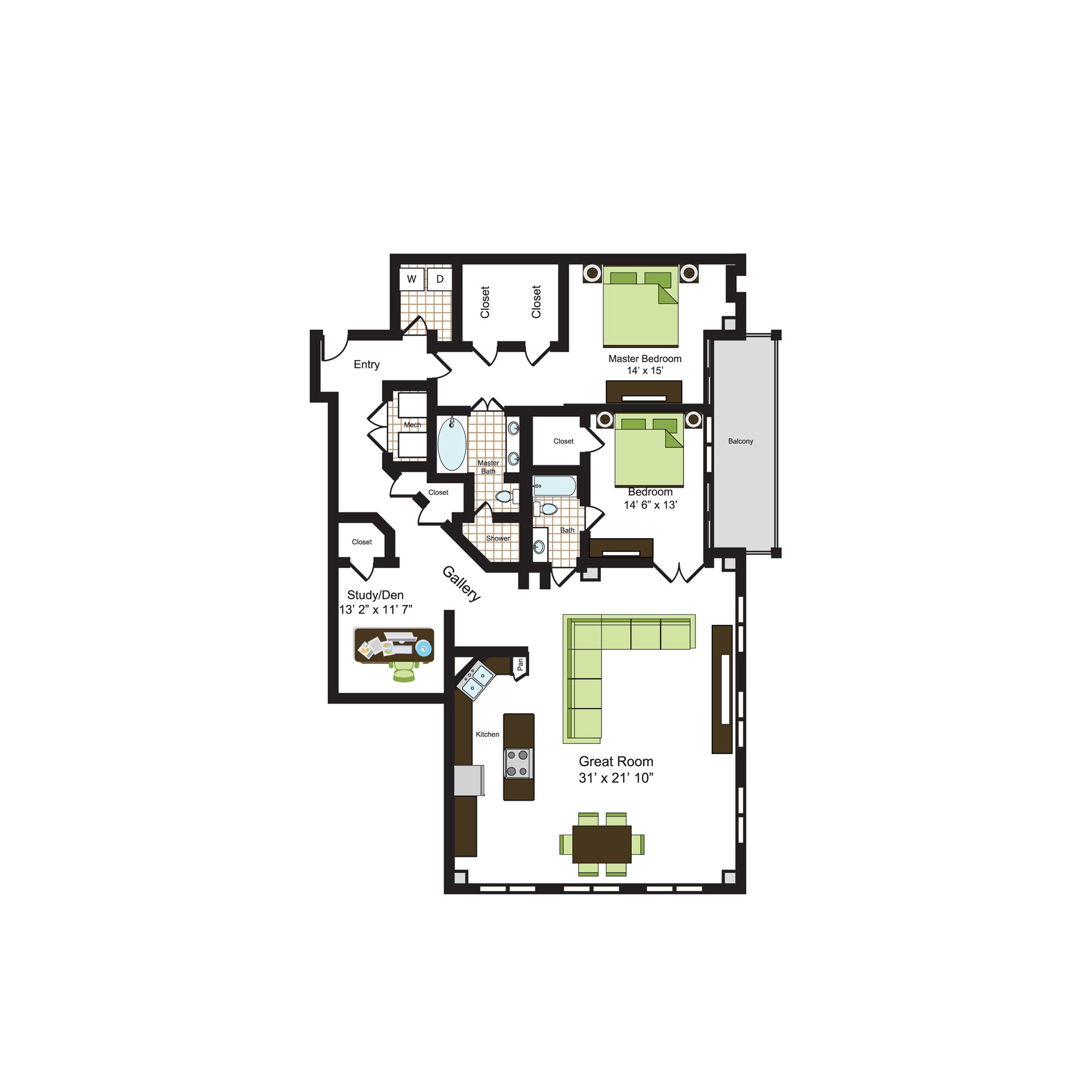 Floor Plan C2 Thumbnail
