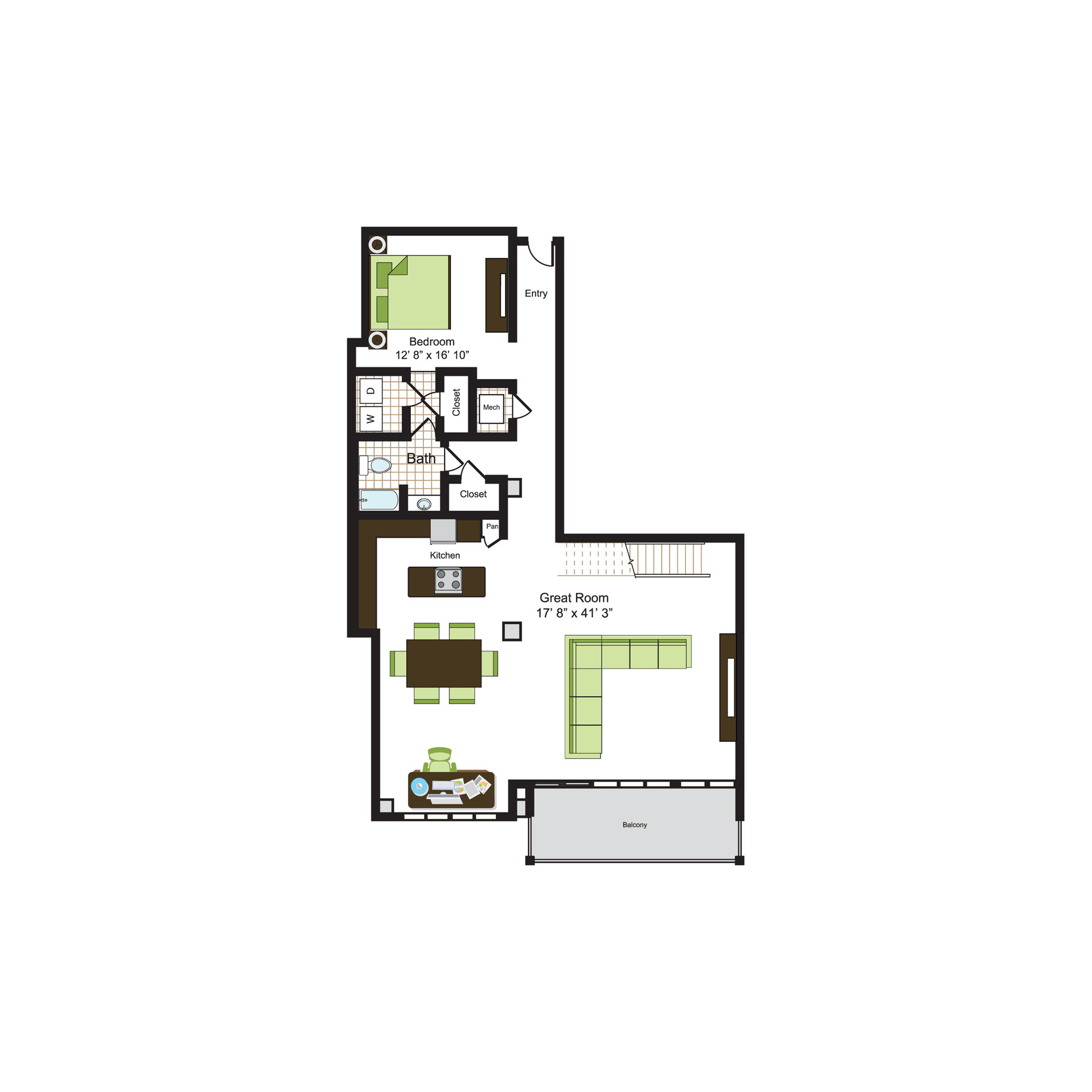 Floor Plan P1 R Thumbnail